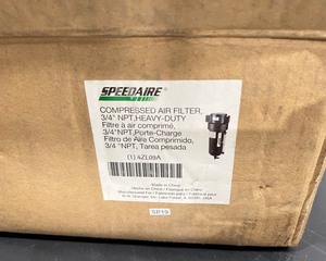 lot 274 image: Speedaire Compressed Air Filter Assembly