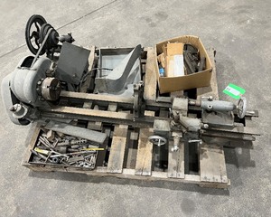 lot 168 image: AtlasCraftsman Metal Lathe with Parts and Attachments
