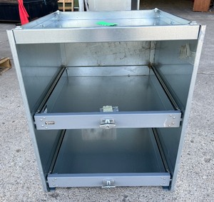 lot 180 image: Drawer SetSlide Out Tray 24 In