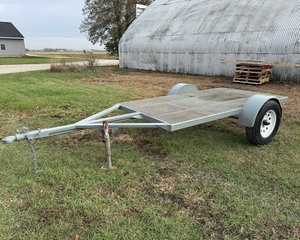 lot 55 image: Quality Built Utility Trailer