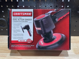 lot 4 image: Craftsman Variable Speed Dual Action Sander