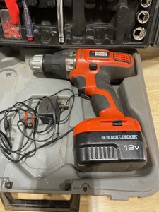 lot 19 image: Hand Tools and Cordless Drill