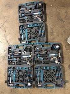 Lot of Assorted Anvil Mechanics Tool Sets Various Sizes and Conditions  Customer Returns See Pictures