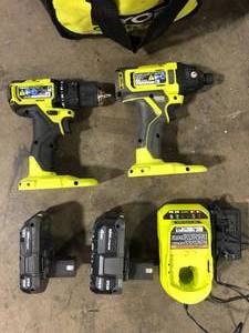 Lot of Power Tools with Batteries and Chargers  Various Conditions  Customer Returns See Pictures