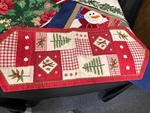 lot 521 image: Variety of Christmas Table Runners