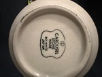 lot 625 image: Carousel Stoneware Sugar and Creamer