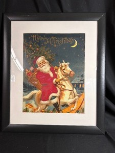 lot 688 image: Santa Picture Frames 23 x 27