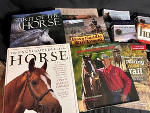 lot 430 image: Variety of Horse Themed Books