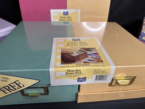 lot 436 image: 6  Photo Boxes - New in Packaging