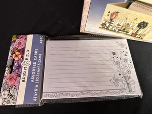 lot 469 image: Recipe Box with Recipe Cards - New in Box