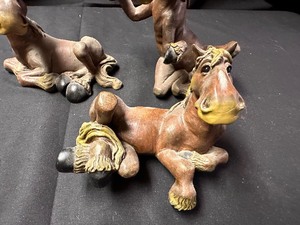 lot 502 image: Vintage Elmer the Hose Collectible Horse Figurines