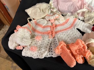 lot 406 image: Vintage Baby Clothes