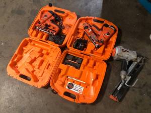 Lot of Paslode  Finish Nailer various models and conditions  Customer Returns See Pictures