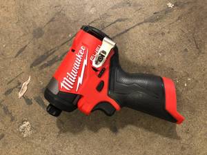 Milwaukee M12 FUEL 12V Lithium-Ion Brushless Cordless 14 in. Hex Impact Driver (Tool-Only)   Customer Returns See Pictures