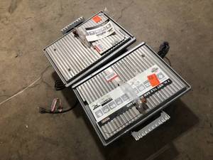 Lot of 2 - 7 in Wet Table Tile saws Customer Returns See Pictures