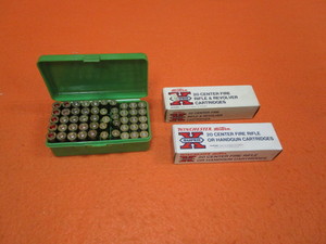 lot 61 image: 44 & 38 Special Brass Casings
