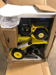 Champion Power Equipment 22 in. 212cc 4-Stroke Gas Garden Front Tine Tiller with Forward and Reverse  Customer Returns See Pictures