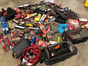 Huge Lot of Hand Tools and Hardware Various Models and Conditions   Customer Returns See Pictures