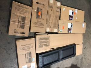 Lot of Window Shutters Various Sizes and Conditions  Customer Returns See Pictures