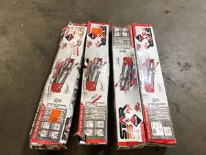 Lot of 4 Rubi 26 in. Star Max Tile Cutter Customer Returns See Pictures