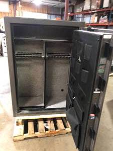 Deluxe 48 Black Textured Safe Customer Returns See Pictures