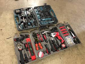Lot of Assorted Tool Sets Various Models  Customer Returns See Pictures