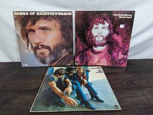 Three Kris Kristofferson Records