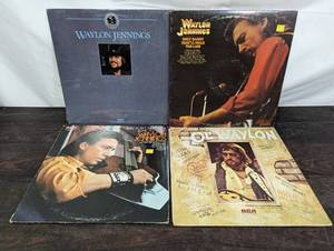 Four Waylon Jennings Records
