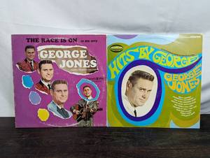 Two George Jones Records