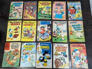 lot 19 image: Fifteen Misc. Comics