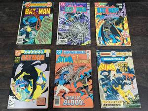 lot 22 image: Six DC Batman Comics