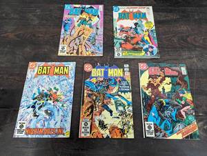 lot 25 image: Five DC Batman Comics