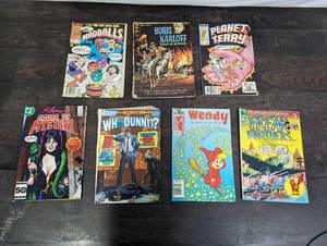 lot 31 image: Six Misc. Comics
