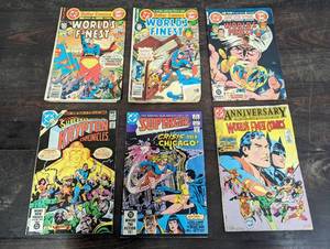 lot 33 image: Six DC Comics