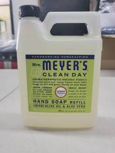 lot 16 image: Clean Day Liquid Hand Soap Refill, Lemon Verbena, 33 Oz