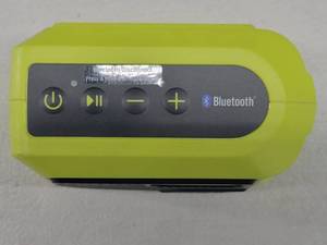 lot 58 image: RYOBI ONE 18V Cordless Compact Bluetooth Speaker (Tool Only) PAD02 - Works.