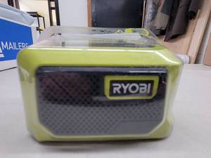 lot 60 image: RYOBI ONE 18V Cordless Compact Bluetooth Speaker (Tool Only), PAD02 - NEW, WORKS