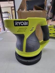 lot 66 image: Ryobi P430G 18-Volt ONE Plus Green Buffer (Tool Only) - Slightly Used, Works - MISSING BONNETS