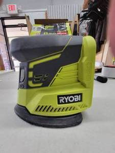 lot 72 image: RYOBI ONE 18V Cordless Corner Cat Finish Sander (Tool Only) - USED, WORKS - DOES NOT HAVE SANDING PADS