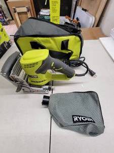 lot 95 image: Ryobi -JM83K-AC Biscuit Joiner - Slightly Used, Works