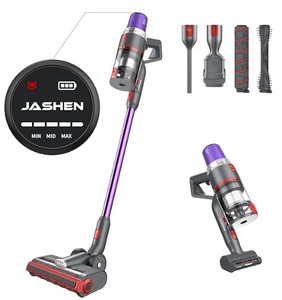 lot 98 image: JASHEN V16 Cordless Vacuum Cleaner, Powerful Stick Vacuum with 26Kpa Suction & Rechargable Battery - Slightly Used, Works