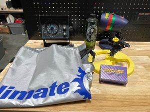 Lamp Oil, Sprinkler, Fish Finder, Star Shower Light
