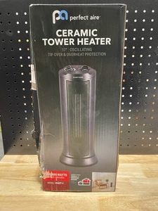 lot 6 image: Ceramic Tower Heater