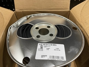lot 11 image: 500 Foot Spool 162 Electrical Wire