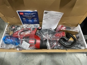 lot 16 image: Toro 60v Max Trimmer and Blower Combo Kit