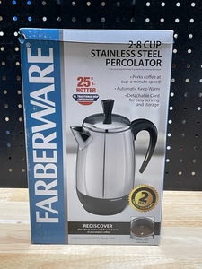 lot 21 image: Farberware Percolator Coffee Maker