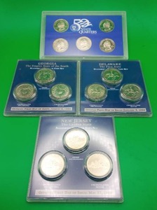 lot 19 image: Collection Of Four State Quarter Proof Sets