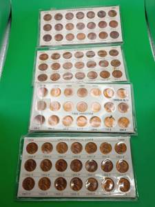 lot 35 image: Collection Of Lincoln Pennies