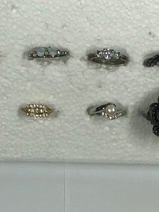 lot 212 image: Lot of Rings