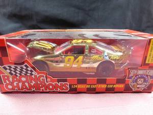 lot 33 image: 1999 Die cast 50th anniversary Bill Elliot #94 Mac Tonight Racing Champions Nascar